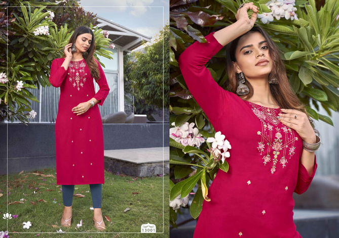  Lily 24 By Kalaroop Designer Kurtis Catalog